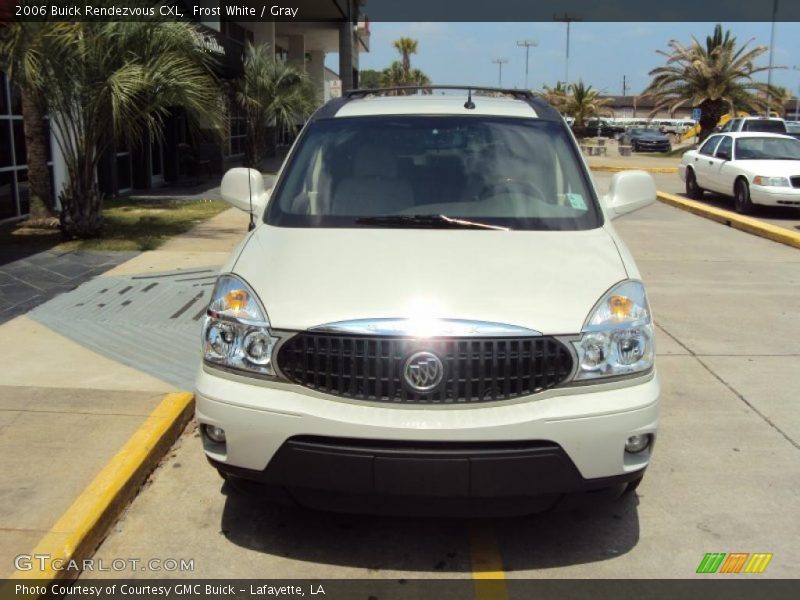 Frost White / Gray 2006 Buick Rendezvous CXL