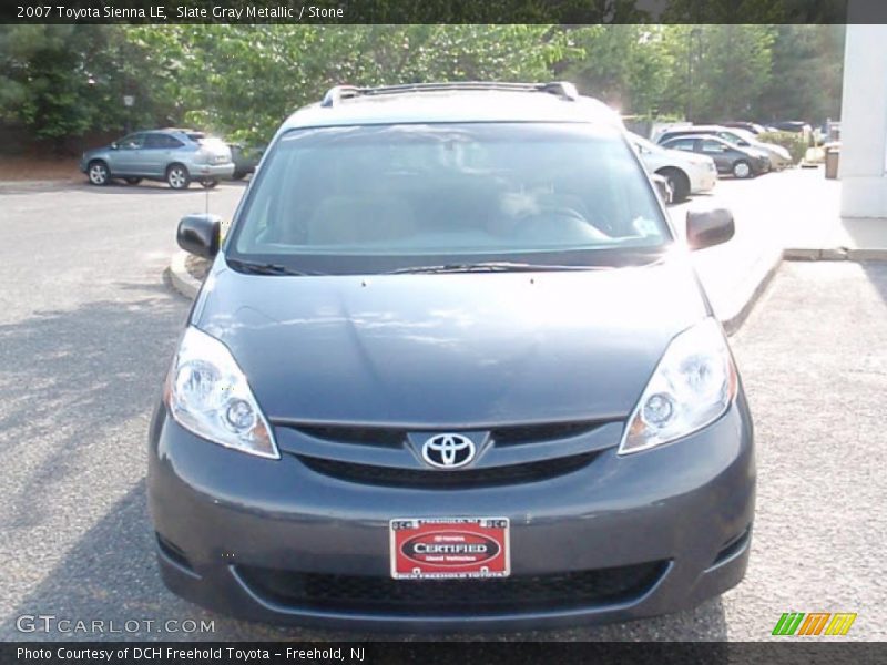 Slate Gray Metallic / Stone 2007 Toyota Sienna LE