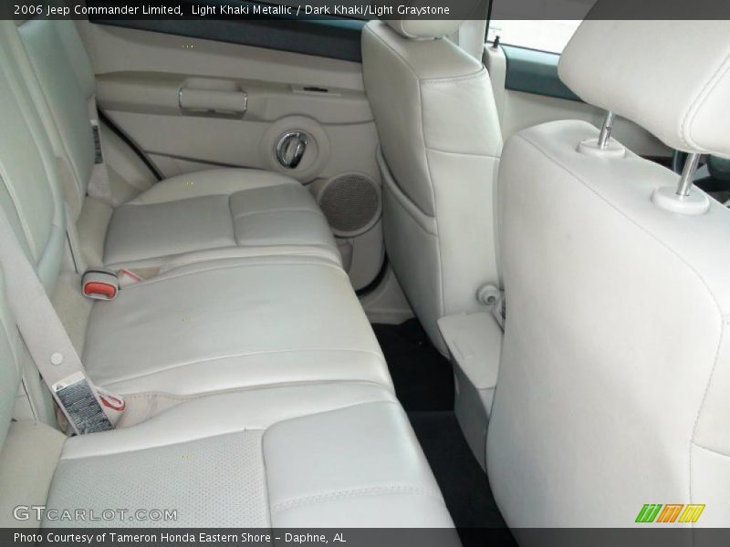 Light Khaki Metallic / Dark Khaki/Light Graystone 2006 Jeep Commander Limited