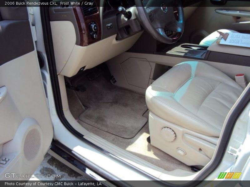 Frost White / Gray 2006 Buick Rendezvous CXL