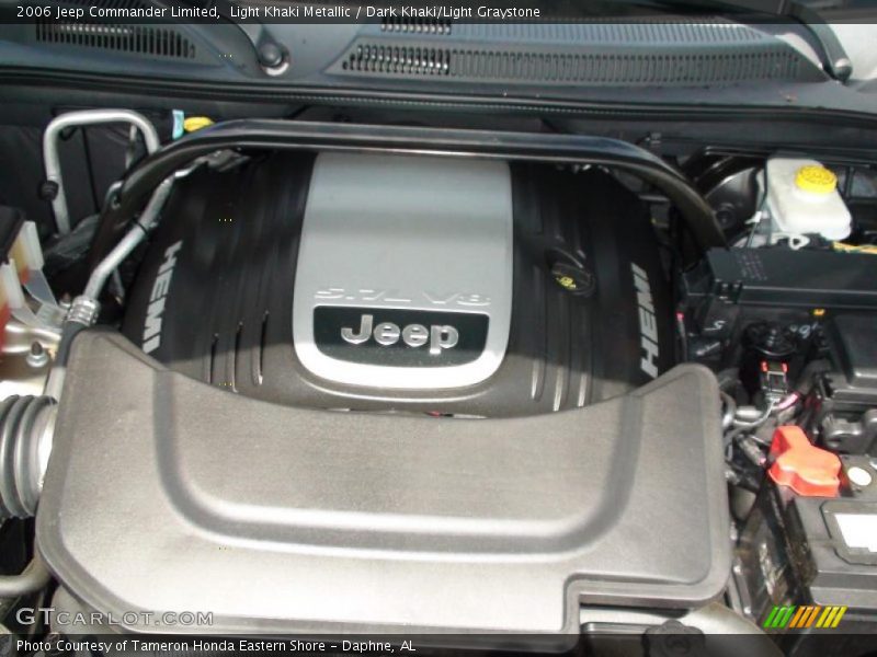 Light Khaki Metallic / Dark Khaki/Light Graystone 2006 Jeep Commander Limited