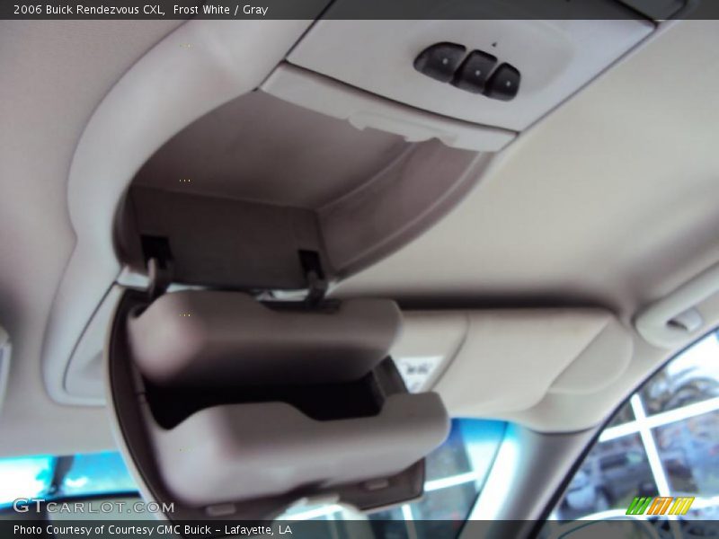 Frost White / Gray 2006 Buick Rendezvous CXL