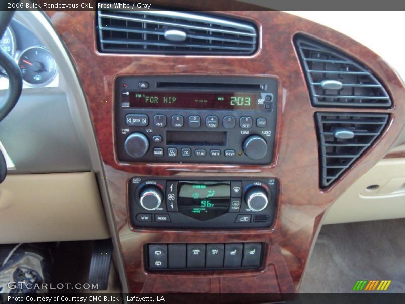 Frost White / Gray 2006 Buick Rendezvous CXL