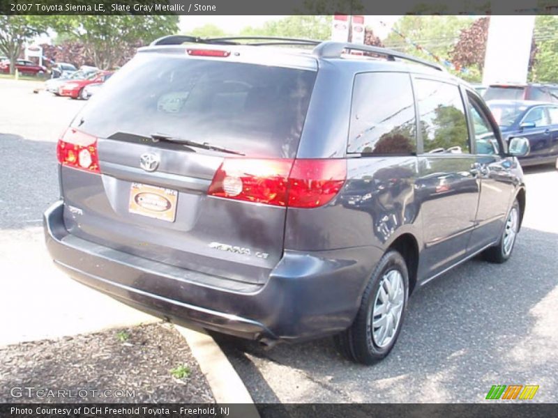 Slate Gray Metallic / Stone 2007 Toyota Sienna LE