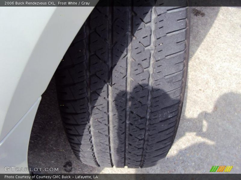 Frost White / Gray 2006 Buick Rendezvous CXL