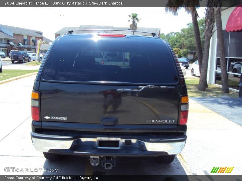 Dark Gray Metallic / Gray/Dark Charcoal 2004 Chevrolet Tahoe LS