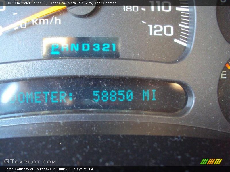 Dark Gray Metallic / Gray/Dark Charcoal 2004 Chevrolet Tahoe LS