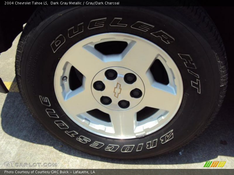 Dark Gray Metallic / Gray/Dark Charcoal 2004 Chevrolet Tahoe LS