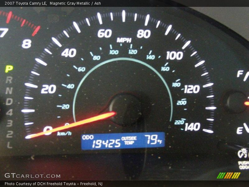 Magnetic Gray Metallic / Ash 2007 Toyota Camry LE