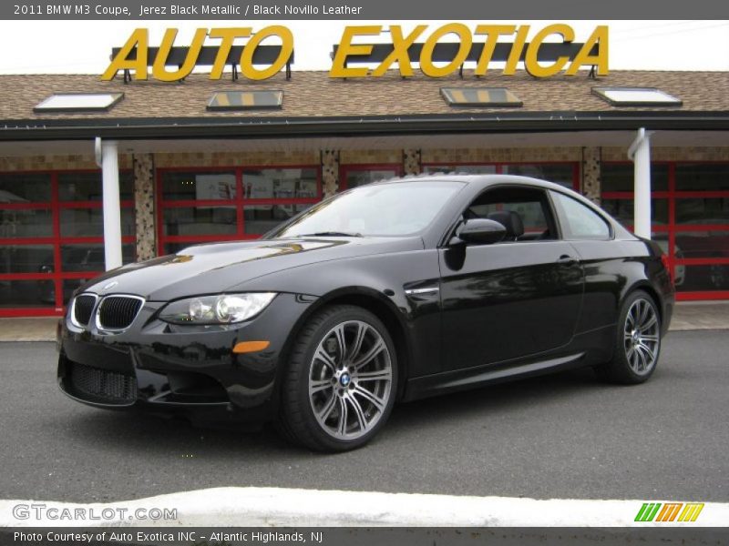 Jerez Black Metallic / Black Novillo Leather 2011 BMW M3 Coupe
