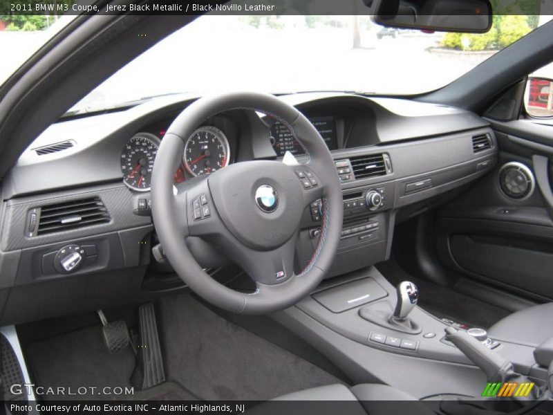 Jerez Black Metallic / Black Novillo Leather 2011 BMW M3 Coupe
