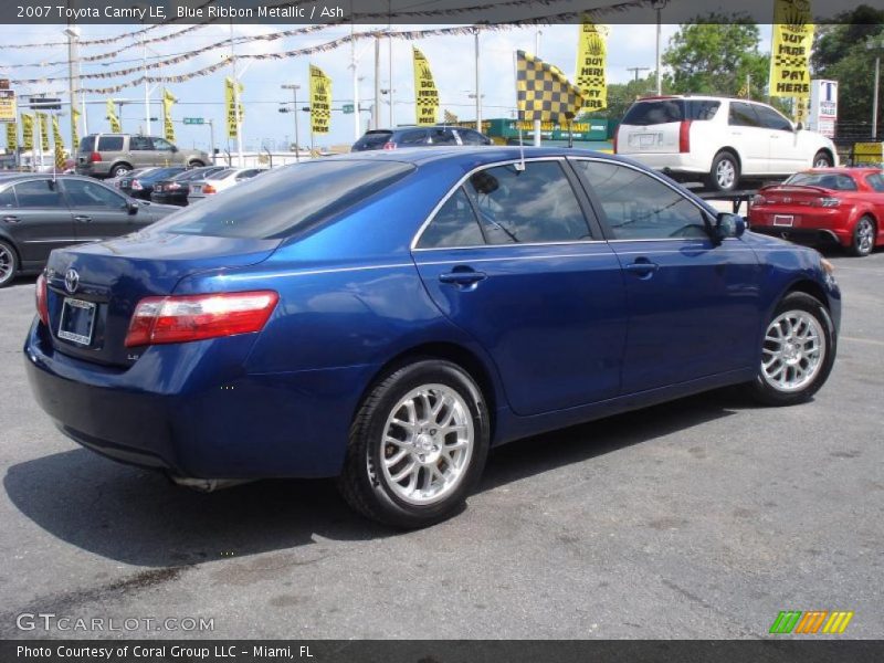 Blue Ribbon Metallic / Ash 2007 Toyota Camry LE