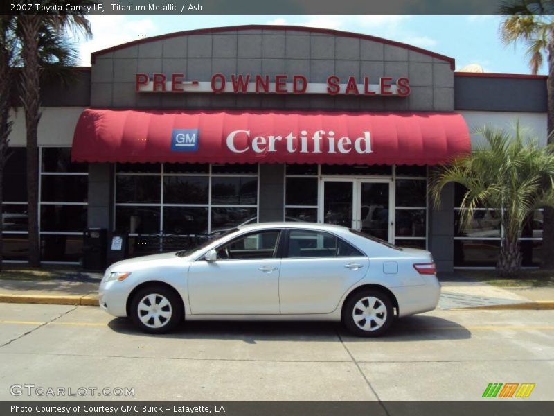 Titanium Metallic / Ash 2007 Toyota Camry LE