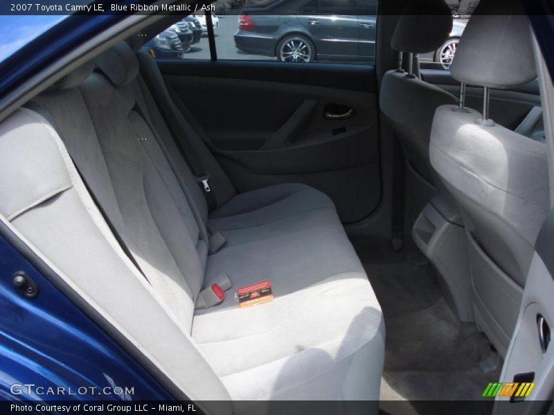 Blue Ribbon Metallic / Ash 2007 Toyota Camry LE