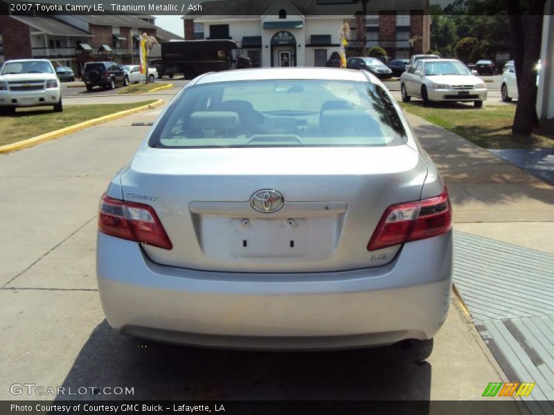 Titanium Metallic / Ash 2007 Toyota Camry LE