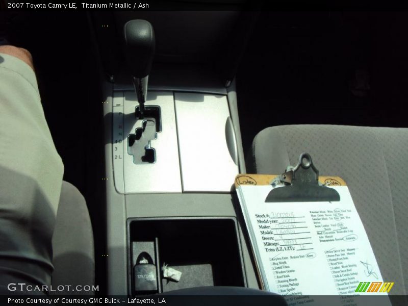 Titanium Metallic / Ash 2007 Toyota Camry LE