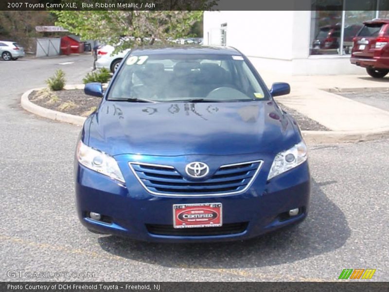 Blue Ribbon Metallic / Ash 2007 Toyota Camry XLE