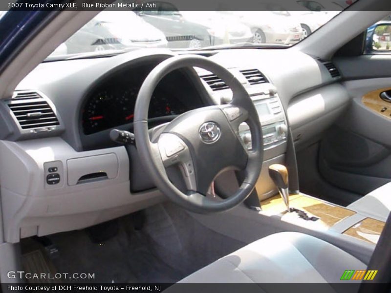 Blue Ribbon Metallic / Ash 2007 Toyota Camry XLE