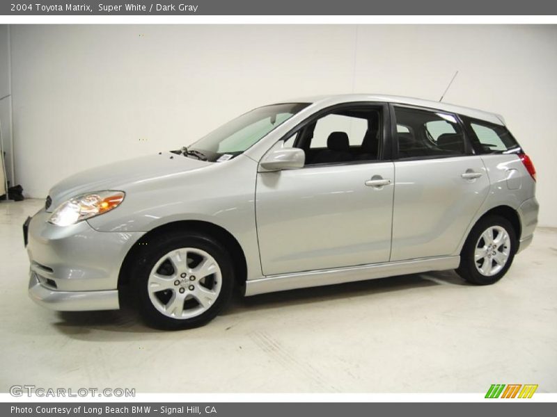 Super White / Dark Gray 2004 Toyota Matrix