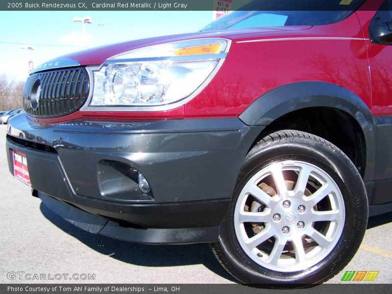 Cardinal Red Metallic / Light Gray 2005 Buick Rendezvous CX