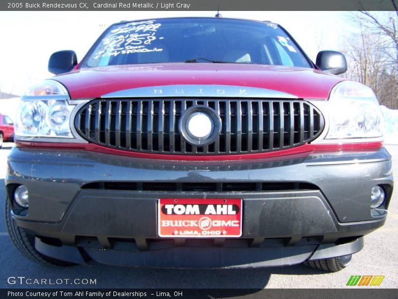 Cardinal Red Metallic / Light Gray 2005 Buick Rendezvous CX