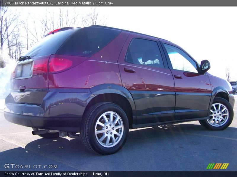 Cardinal Red Metallic / Light Gray 2005 Buick Rendezvous CX