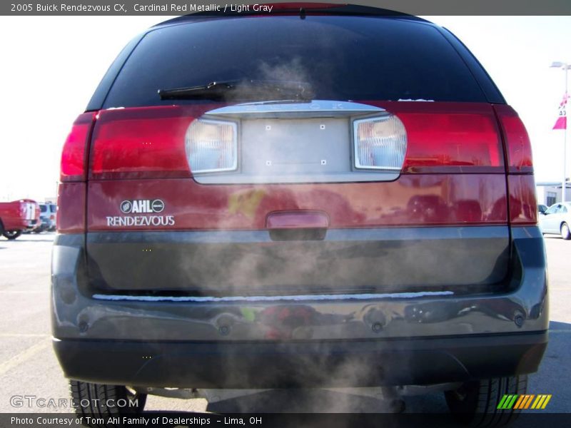 Cardinal Red Metallic / Light Gray 2005 Buick Rendezvous CX