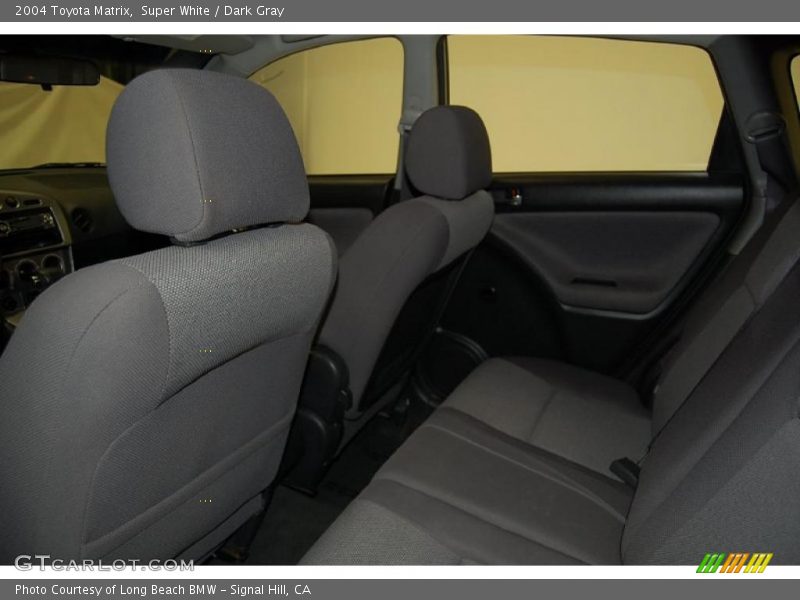 Super White / Dark Gray 2004 Toyota Matrix