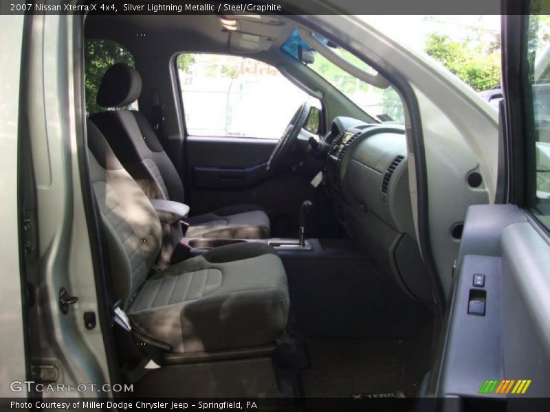 Silver Lightning Metallic / Steel/Graphite 2007 Nissan Xterra X 4x4