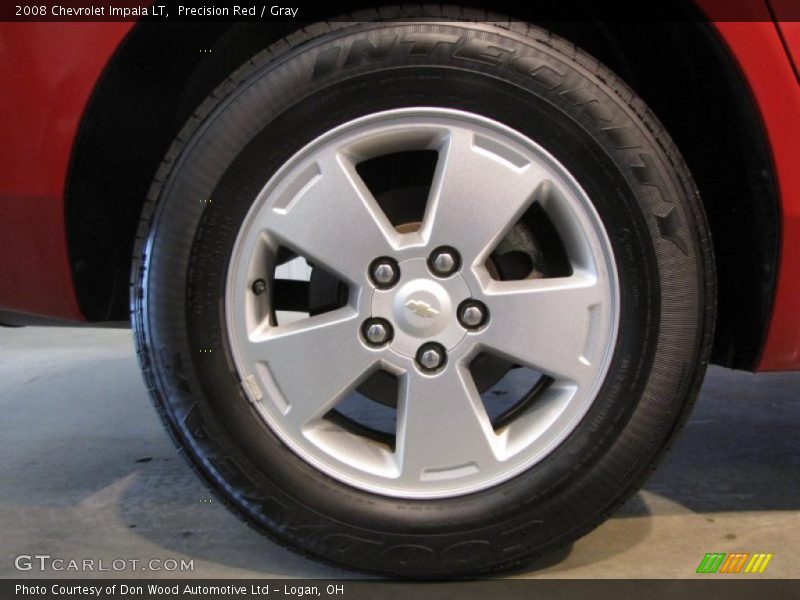 Precision Red / Gray 2008 Chevrolet Impala LT