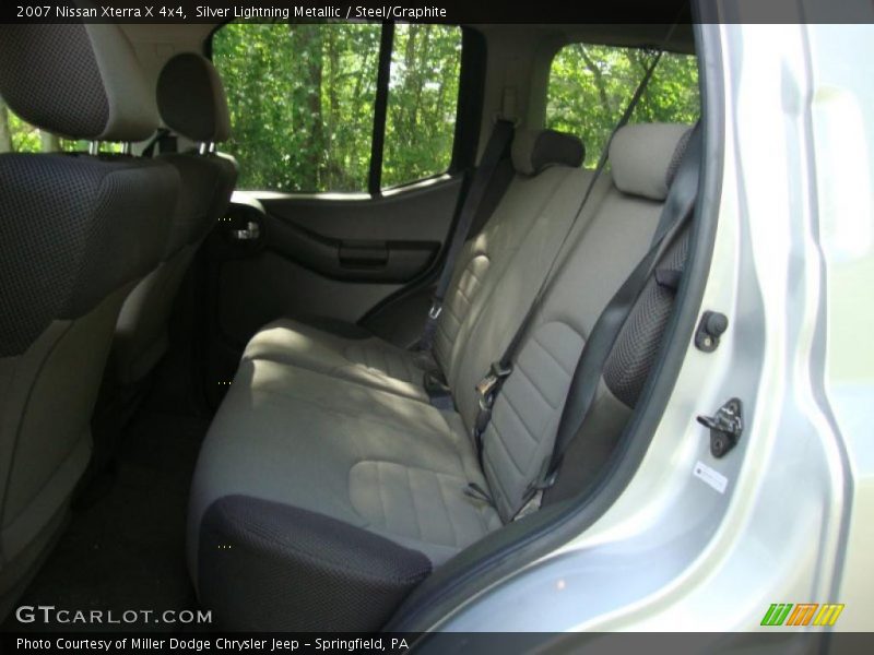 Silver Lightning Metallic / Steel/Graphite 2007 Nissan Xterra X 4x4