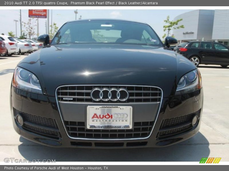 Phantom Black Pearl Effect / Black Leather/Alcantara 2010 Audi TT 2.0 TFSI quattro Coupe