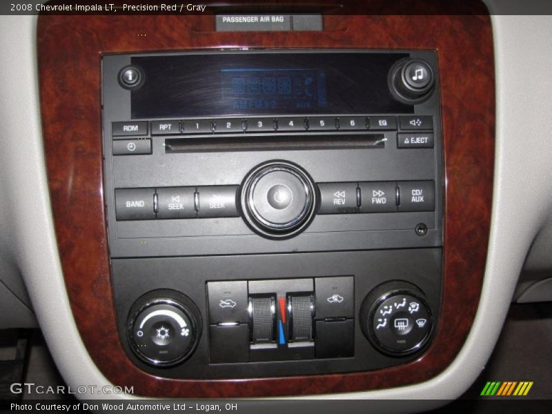Precision Red / Gray 2008 Chevrolet Impala LT