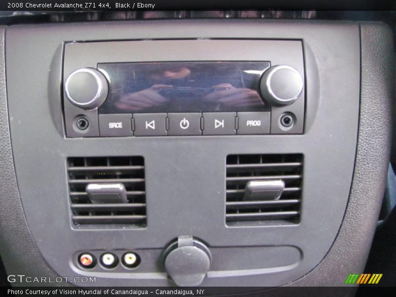 Black / Ebony 2008 Chevrolet Avalanche Z71 4x4