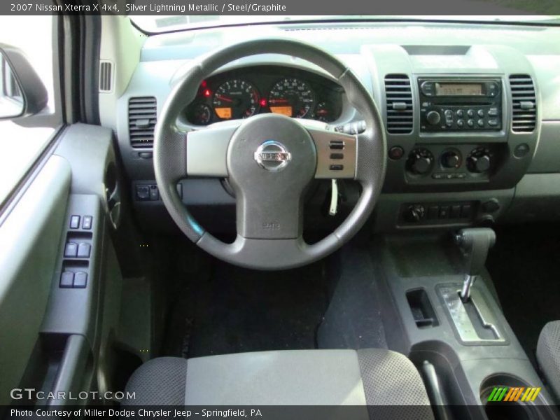Silver Lightning Metallic / Steel/Graphite 2007 Nissan Xterra X 4x4