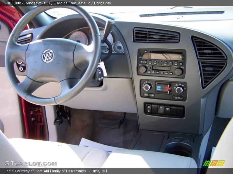 Cardinal Red Metallic / Light Gray 2005 Buick Rendezvous CX
