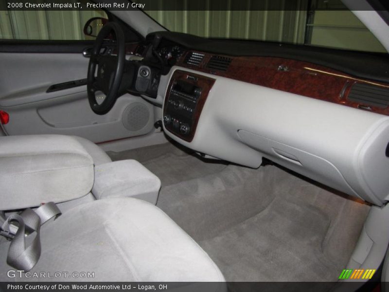 Precision Red / Gray 2008 Chevrolet Impala LT