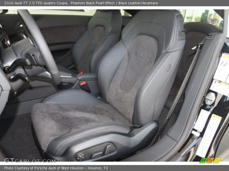 Phantom Black Pearl Effect / Black Leather/Alcantara 2010 Audi TT 2.0 TFSI quattro Coupe