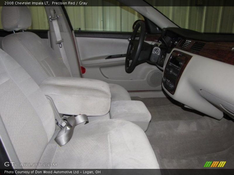 Precision Red / Gray 2008 Chevrolet Impala LT