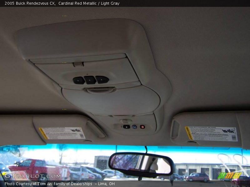 Cardinal Red Metallic / Light Gray 2005 Buick Rendezvous CX
