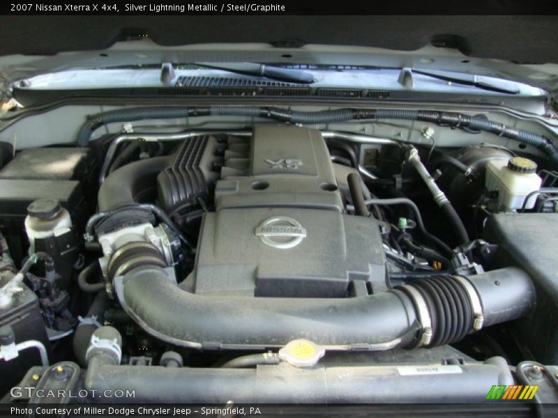 Silver Lightning Metallic / Steel/Graphite 2007 Nissan Xterra X 4x4