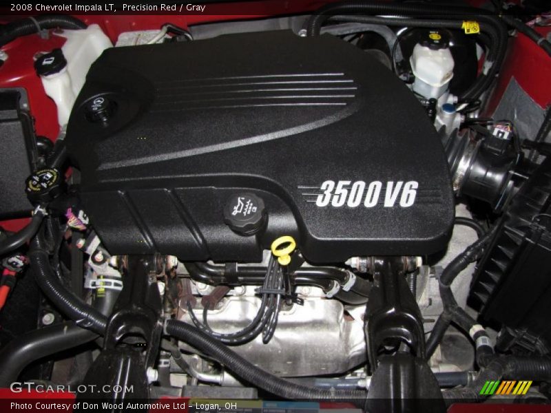 Precision Red / Gray 2008 Chevrolet Impala LT
