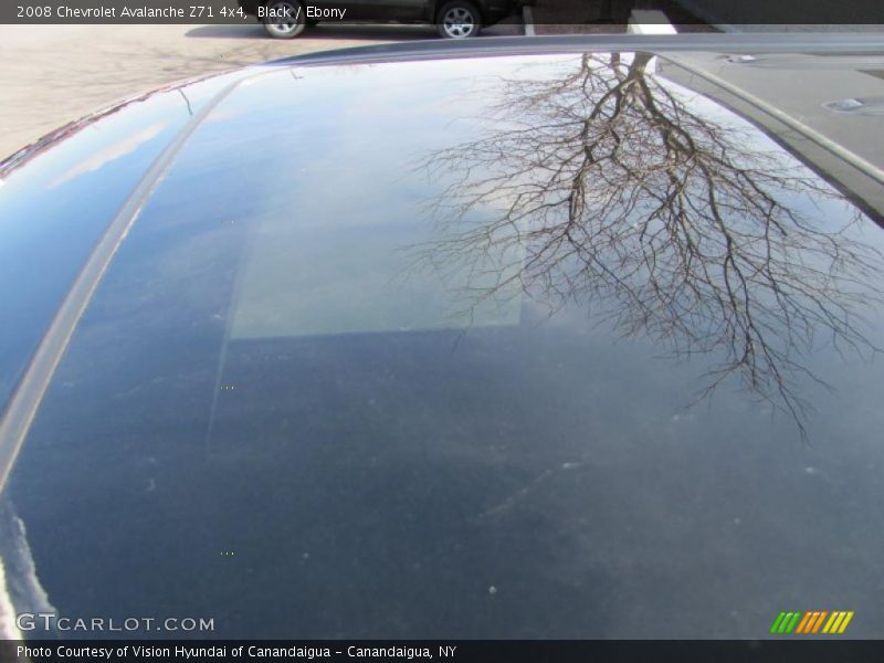Black / Ebony 2008 Chevrolet Avalanche Z71 4x4