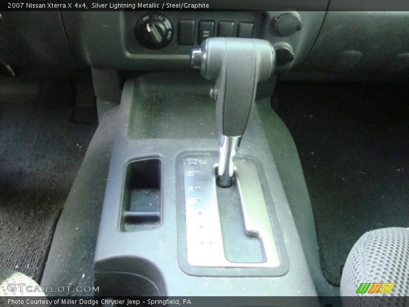 Silver Lightning Metallic / Steel/Graphite 2007 Nissan Xterra X 4x4