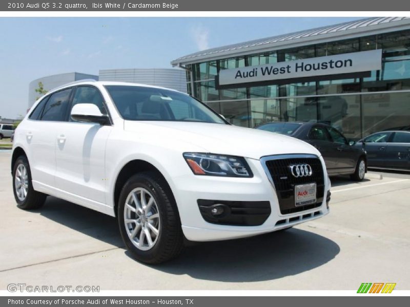 Ibis White / Cardamom Beige 2010 Audi Q5 3.2 quattro