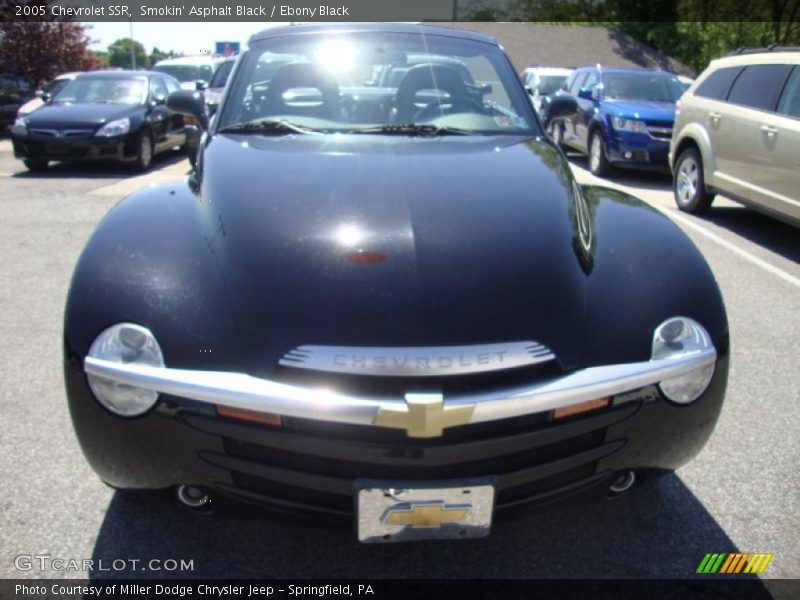 Smokin' Asphalt Black / Ebony Black 2005 Chevrolet SSR