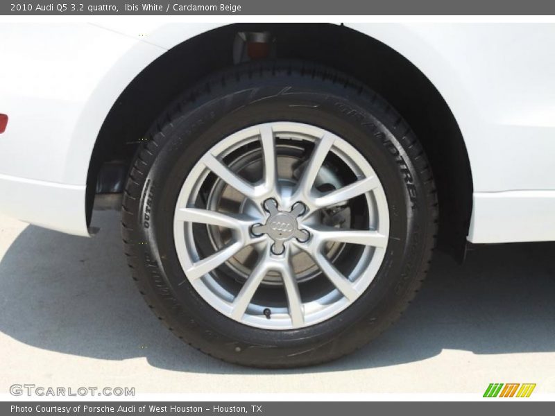 Ibis White / Cardamom Beige 2010 Audi Q5 3.2 quattro
