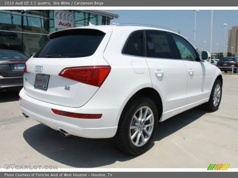 Ibis White / Cardamom Beige 2010 Audi Q5 3.2 quattro