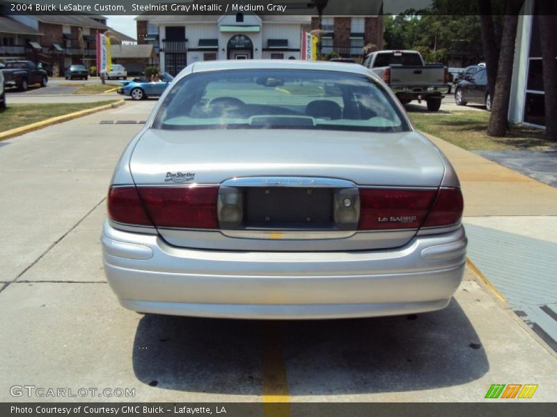 Steelmist Gray Metallic / Medium Gray 2004 Buick LeSabre Custom