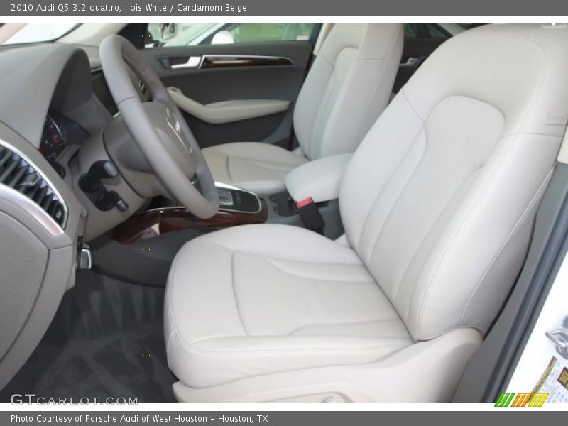 Ibis White / Cardamom Beige 2010 Audi Q5 3.2 quattro